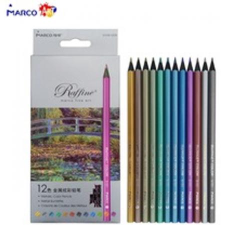 Marco Raffiné Fine Art - 12 Metallic Color Pencils