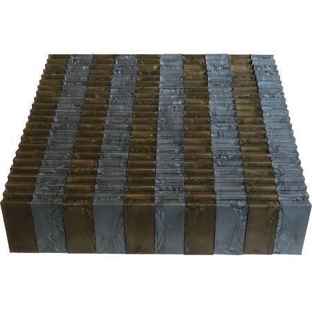 Domino stenen Don Domino goud/zilver (250 steentjes)