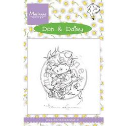Marianne Design Stempel Don & daisys  Jumping with dog DDS3350