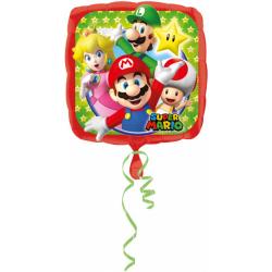 Aluminium ballon Mario Bros™ - Feestdecoratievoorwerp