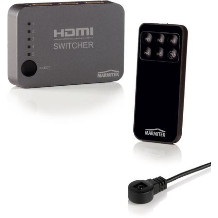 Marmitek Connect 350 UHD - HDMI switcher 5:1 Ultra HD