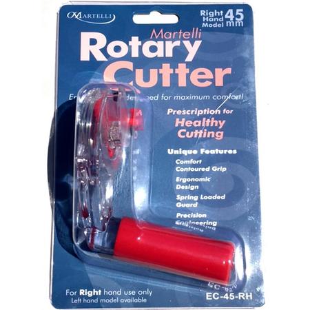 Snij- en rolmes Martelli Rotary Cutter Diameter Mes 45 mm Voor Rechtshandigen