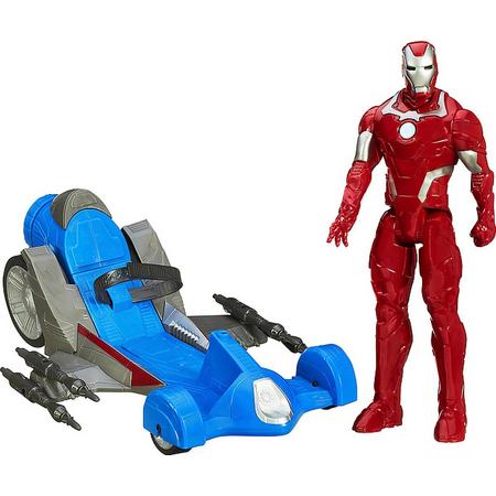 Avengers Titan Hero - Iron Man met Voertuig