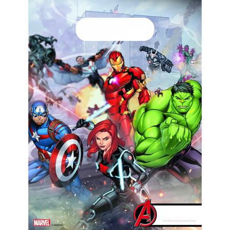 Feestzakjes Marvels Avengers 6 stuks