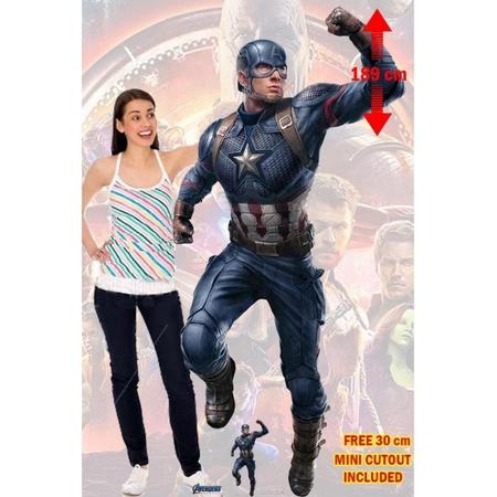 MARVEL - Lifesize Cutout - Endgame Captain America - 189cm