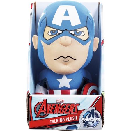 Marvel: Avengers pratende knuffel Captain America