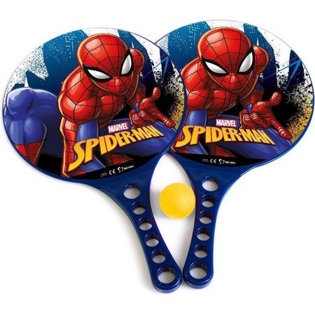 Marvel Beachbalset Spiderman Jongens 36,5 Cm Blauw 3-delig