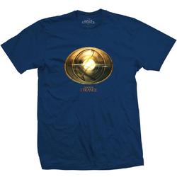 Marvel Comics - Doctor Strange Amulet heren unisex T-shirt blauw - M