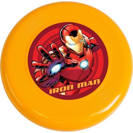 Marvel Frisbee Iron Man Jongens 23 Cm Oranje