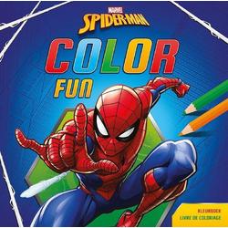 Marvel Kleurboek Color Fun Junior 22,3 X 22,1 Cm Donkerblauw