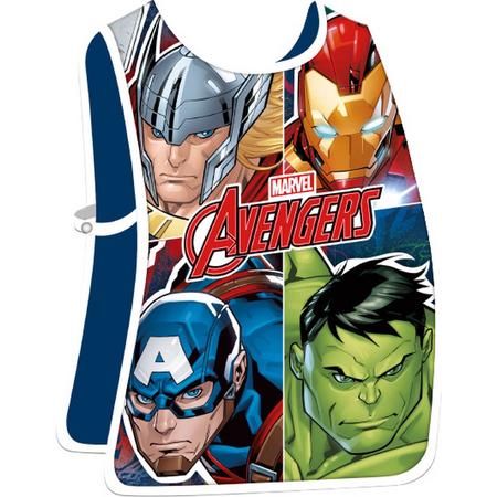Marvel Knutselschort Avengers Junior Polyester Blauw/groen