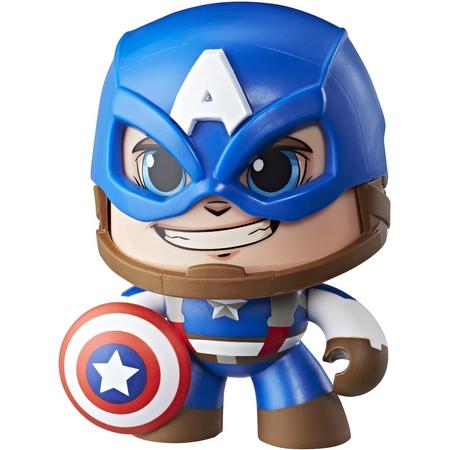 Marvel Mighty Muggs Captain America - Speelfiguur