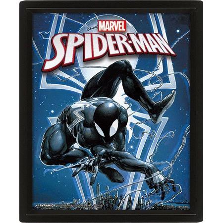 Marvel Spiderman Venom 3D Frame