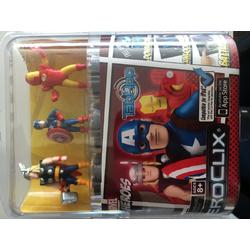TabApp Heroclix Marvel Heroes met o.a. Iron man en Mr. America