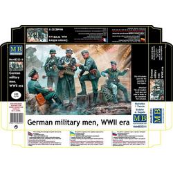 1:35 Master Box 35211 German Military Men WWII - 5 Figures