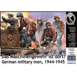 1:35 Master Box 35218 German Military Men 1944-45 - Das Maschinengewehr ist dort! - Figures Plastic kit