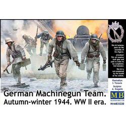 1:35 Master Box 35220 German Machine Gun Team. Autumn-Winter 1944. WWII era. Plastic kit