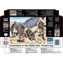 1:35 Master Box MB35163 Somewhere i.t. Middle East, Present day Plastic kit