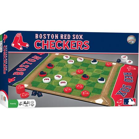MasterPieces - MLB - Boston Red Sox - Checkers - Damspel
