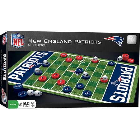 MasterPieces - NFL - New England Patriots - Checkers - Damspel