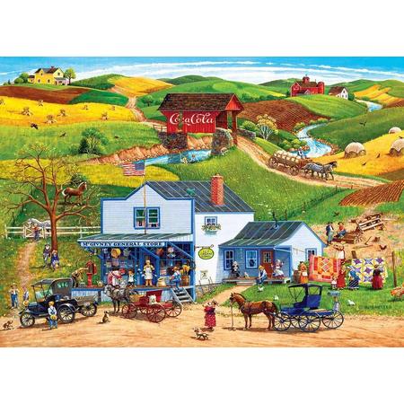 Masterpieces Puzzle Hometown Gallery McGivenys Country Store Puzzle 1000 pieces