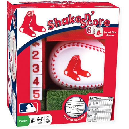 Masterpieces Shake n Score Dice Game Red Sox Honkbal