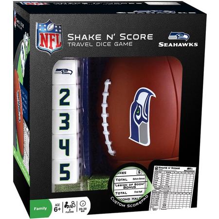 Masterpieces Shake n Score Dobbel Spel (Yahtzee) Seattle Seahawks - American Football