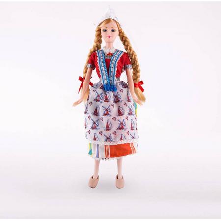 Barbiepop Sandy Handgemaakt in Hollandse Klederdracht