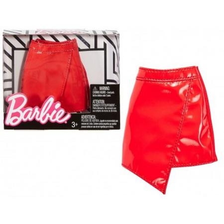 Barbie Kleding - Outfit - Rode Leren Rok