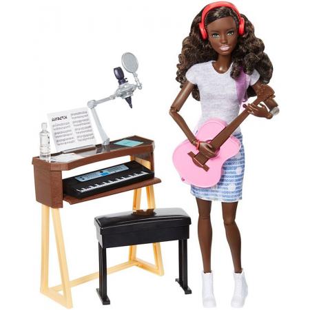 Barbie carrière muzikant brunette