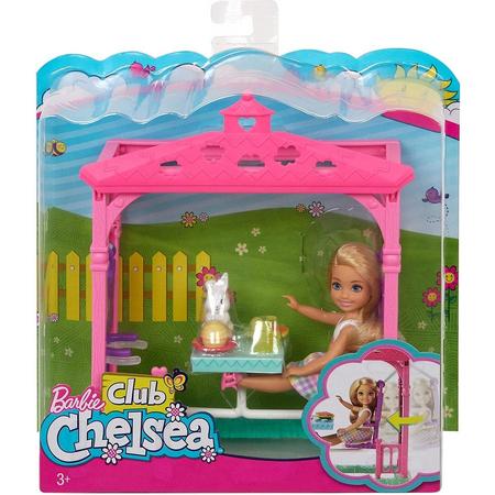 Mattel - Barbie Club Chelsea Swing And Picnic Playset