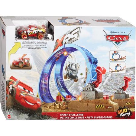 Racebaan Cars XRS Smash n Crash Challenge - Racebaan Disney - Lightning McQUEEN speelgoed - Cars