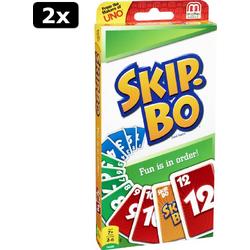2x Skip-Bo - Mattel Games - Kaartspel