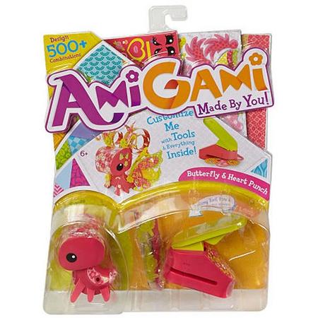 AmiGami Punch set Vlinder en Hart