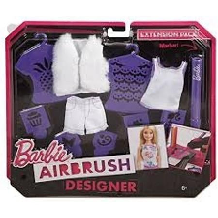 Barbie Air brush navul set paars