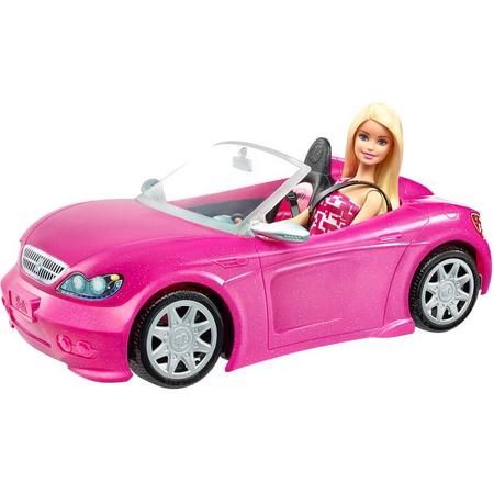 Barbie Glam Cabrio en pop