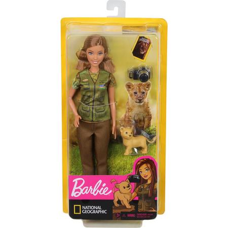 Barbie National Geographic Pop met Accessoires Assorti