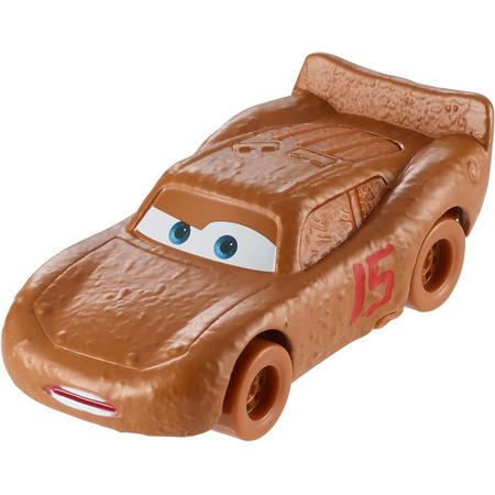 Cars 3 Diecast Bliksem McQueen met Modder - Speelgoedauto