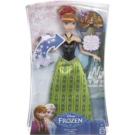 Disney Frozen zingende Anna - Barbiepop