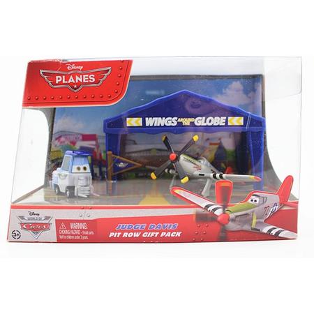 Disney Planes - Judge racer speelset pit row