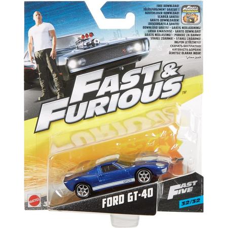 Fast and Furious Die-Cast Ford GT-40