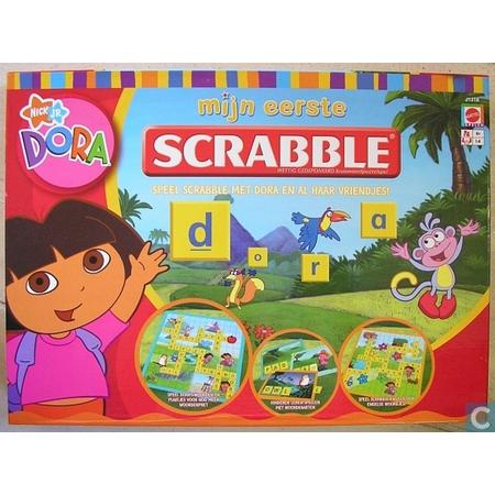 Mattel - Dora mijn eerste Scrabble - gezelschapsspel