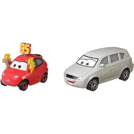 Mattel Cars Voertuigen: Maddy Mcgear & Melissa Bernabrake