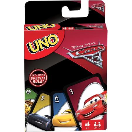 Mattel Uno Disney Cars Kaartspel