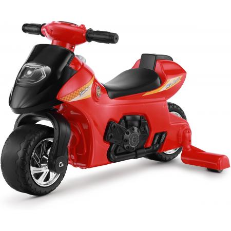 Max Kids - Loopmotor Max Racer - met LED verlichting en geluidseffecten – Rood