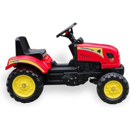 Max Kids Elin - Tractor skelter - 81,5x42x51 cm - Rood