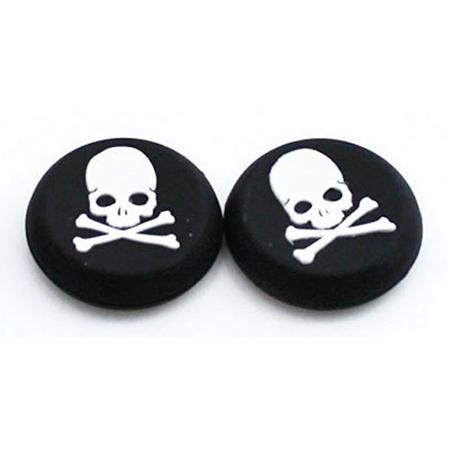 Skull - Thumb Grip - Wit Max Kontrol - PS4 en Xbox One controller grips