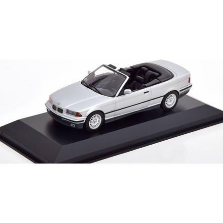 BMW 3-Series ( E36 ) Cabriolet 1993 Zilver 1-43 Maxichamps