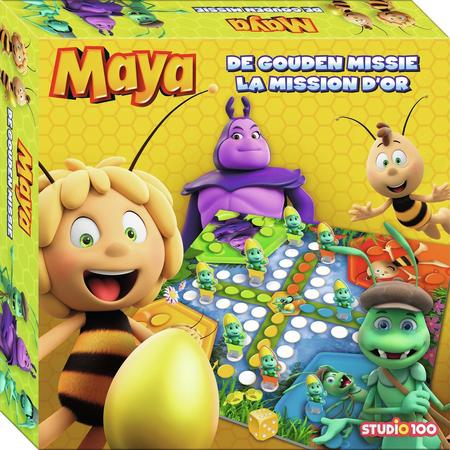Maya - Bordspel - De gouden missie -  voor 2 tot 4 spelers - van de film Maya en het gouden ei