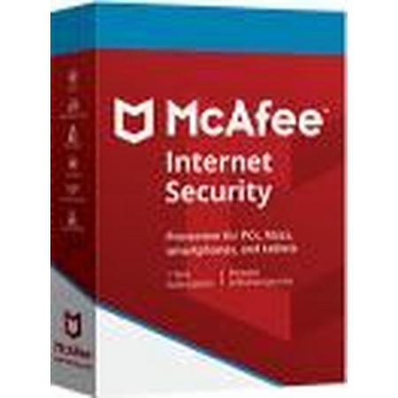 McAfee Internet Security 5-PC 1 jaar - DSD260019
